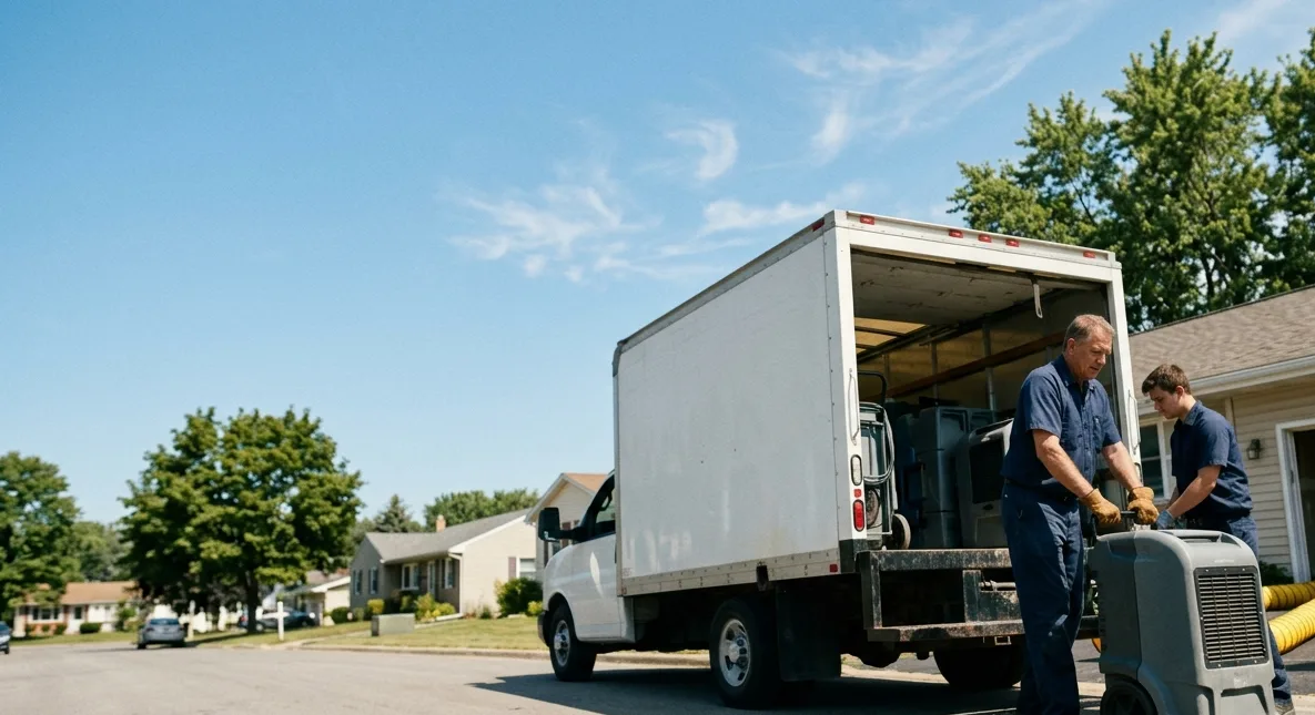 Water Damage Cleanup in Tamaroa, IL near me
